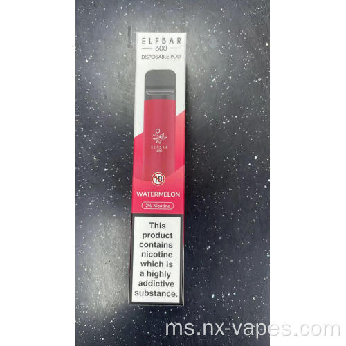 Elf Bar 600 boleh guna 20mg
